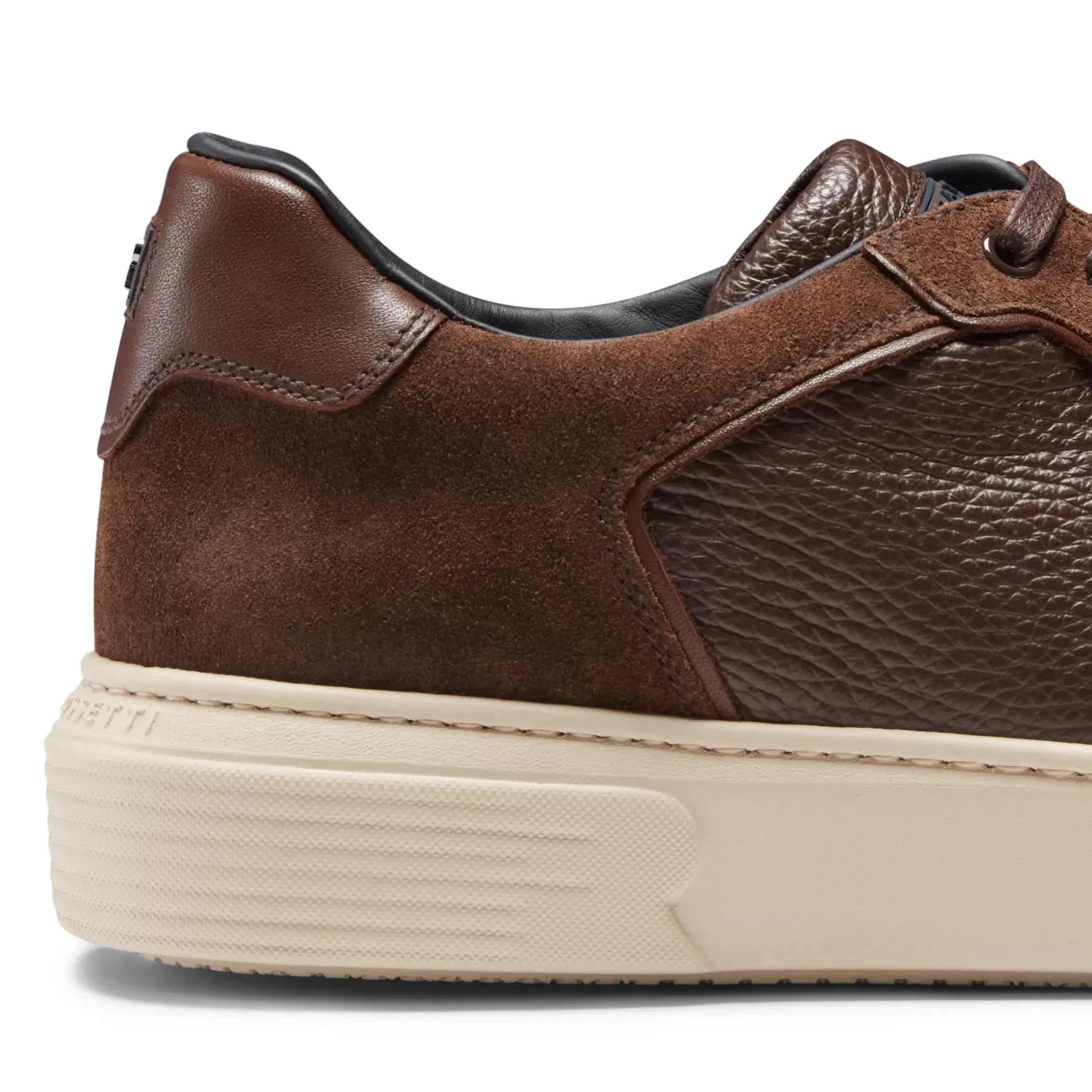 Fratelli Rossetti Brown leather and suede sneaker|^ Sneakers