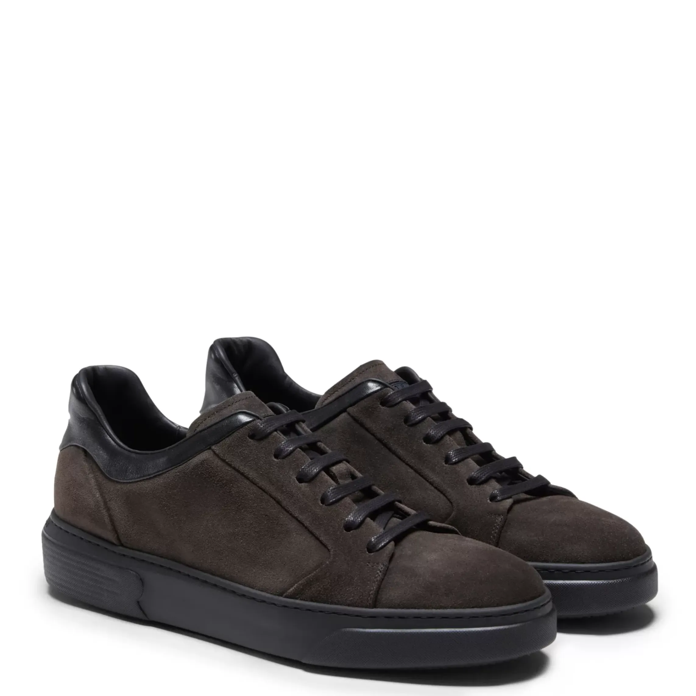 Fratelli Rossetti Charcoal grey suede sneaker|^ Sneakers