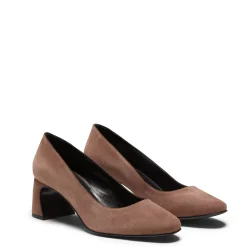 Fratelli Rossetti Clay brown suede pump|^ Décolleté
