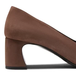 Fratelli Rossetti Clay brown suede pump|^ Décolleté