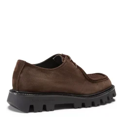 Fratelli Rossetti Cocoa brown suede Derby shoe|^ Lace-up Shoes