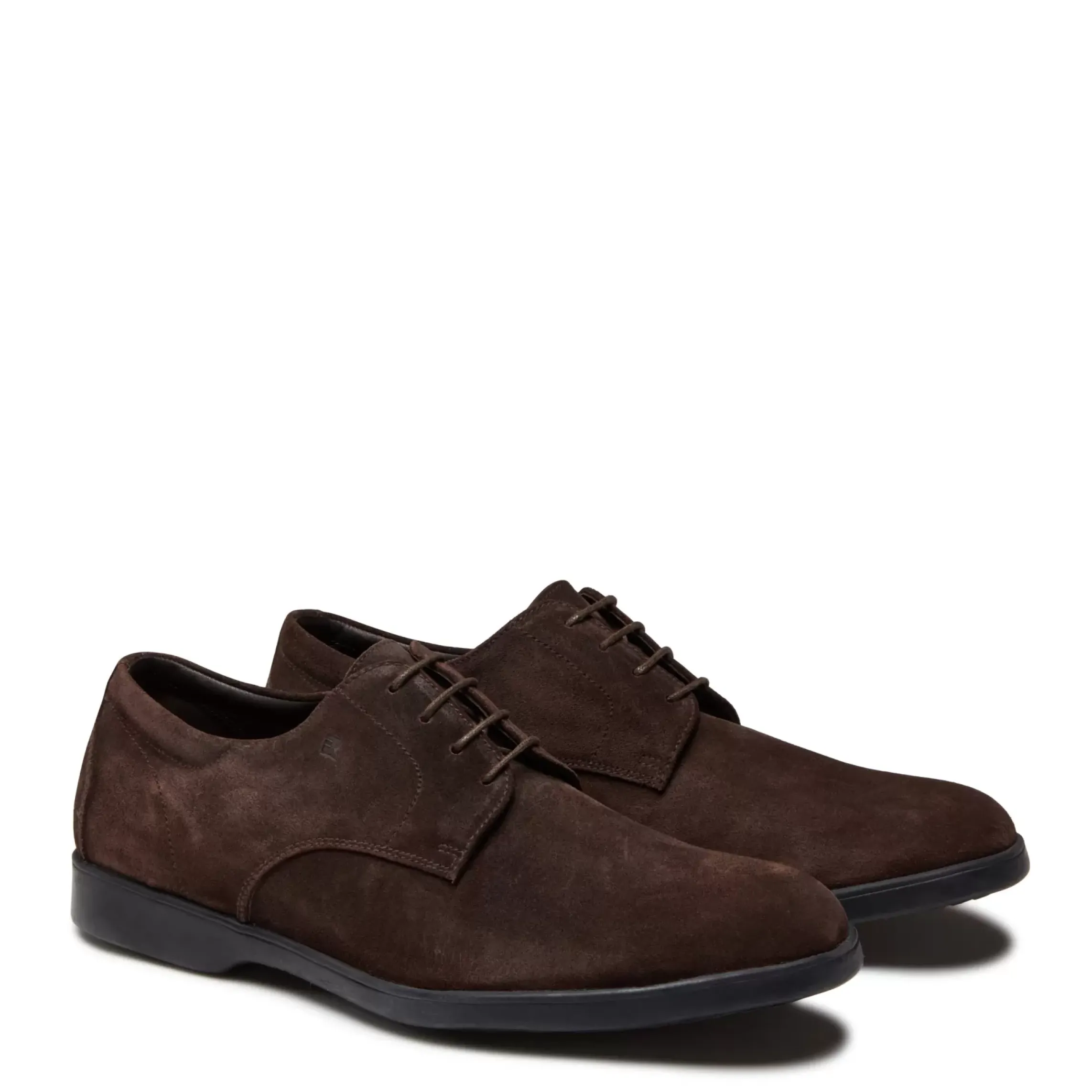 Fratelli Rossetti Cocoa brown suede Oxford shoe|^ Lace-up Shoes