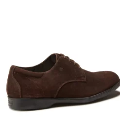 Fratelli Rossetti Cocoa brown suede Oxford shoe|^ Lace-up Shoes