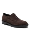 Fratelli Rossetti Cocoa brown suede Oxford shoe|^ Lace-up Shoes