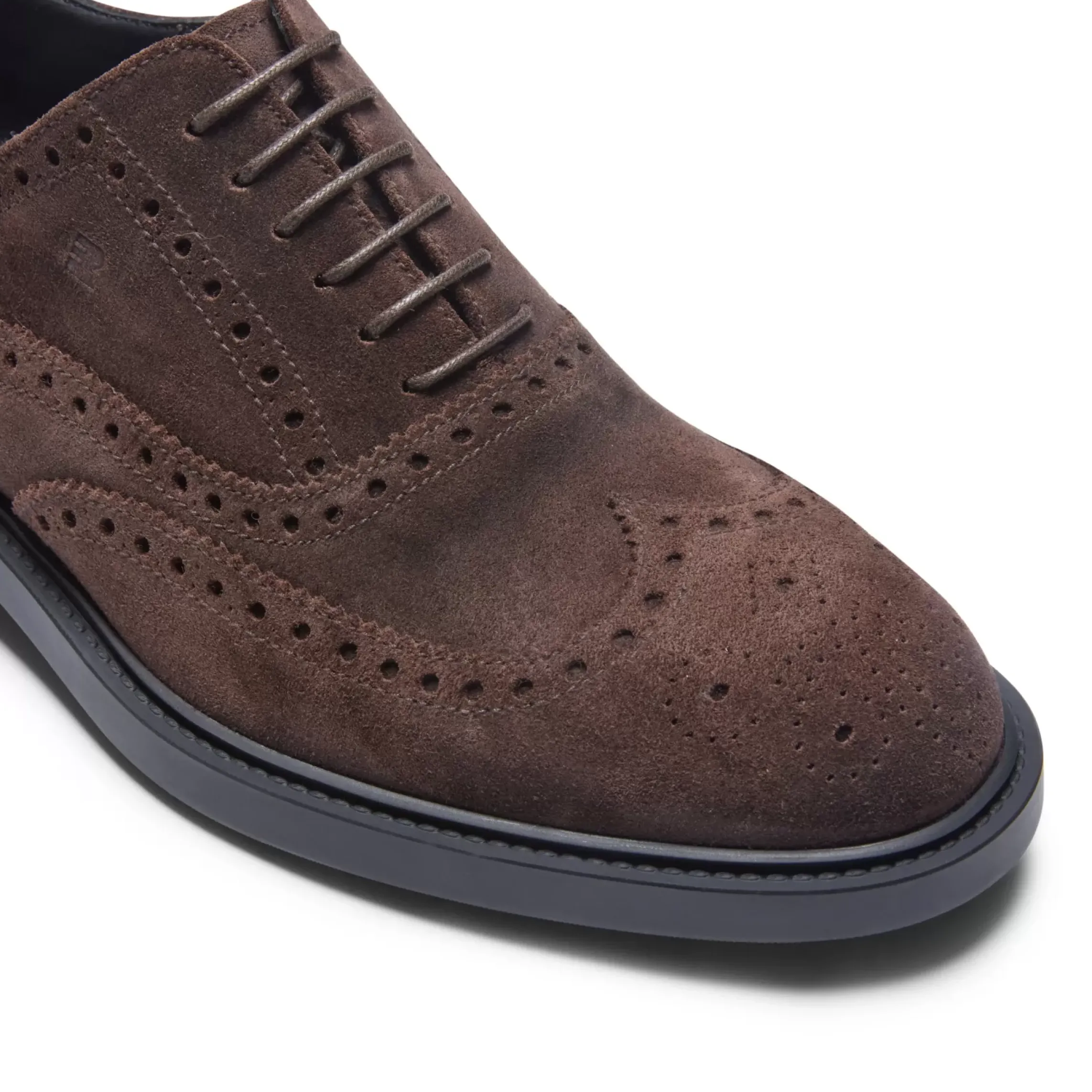 Fratelli Rossetti Cocoa brown suede Oxford shoe|^ Lace-up Shoes