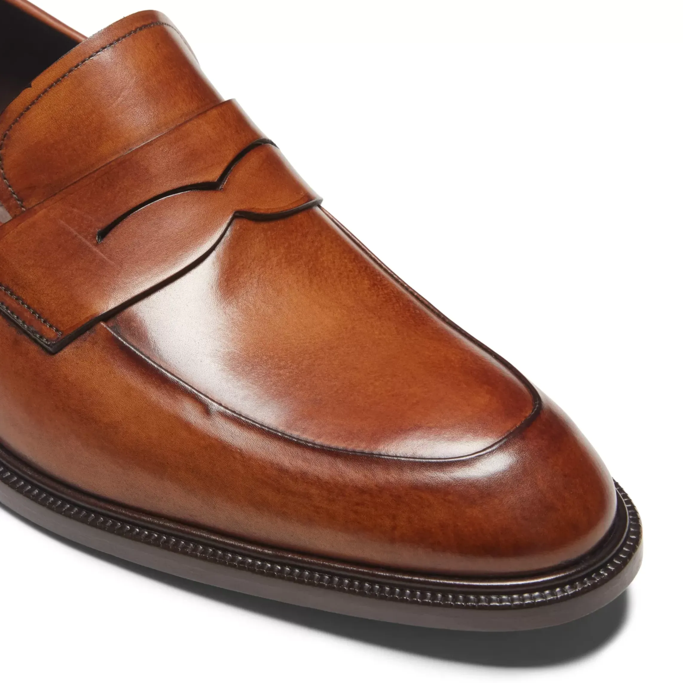 Fratelli Rossetti -coloured leather loafer|^ Loafers