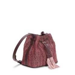 Fratelli Rossetti Crow-black suede bucket bag|^ Bags