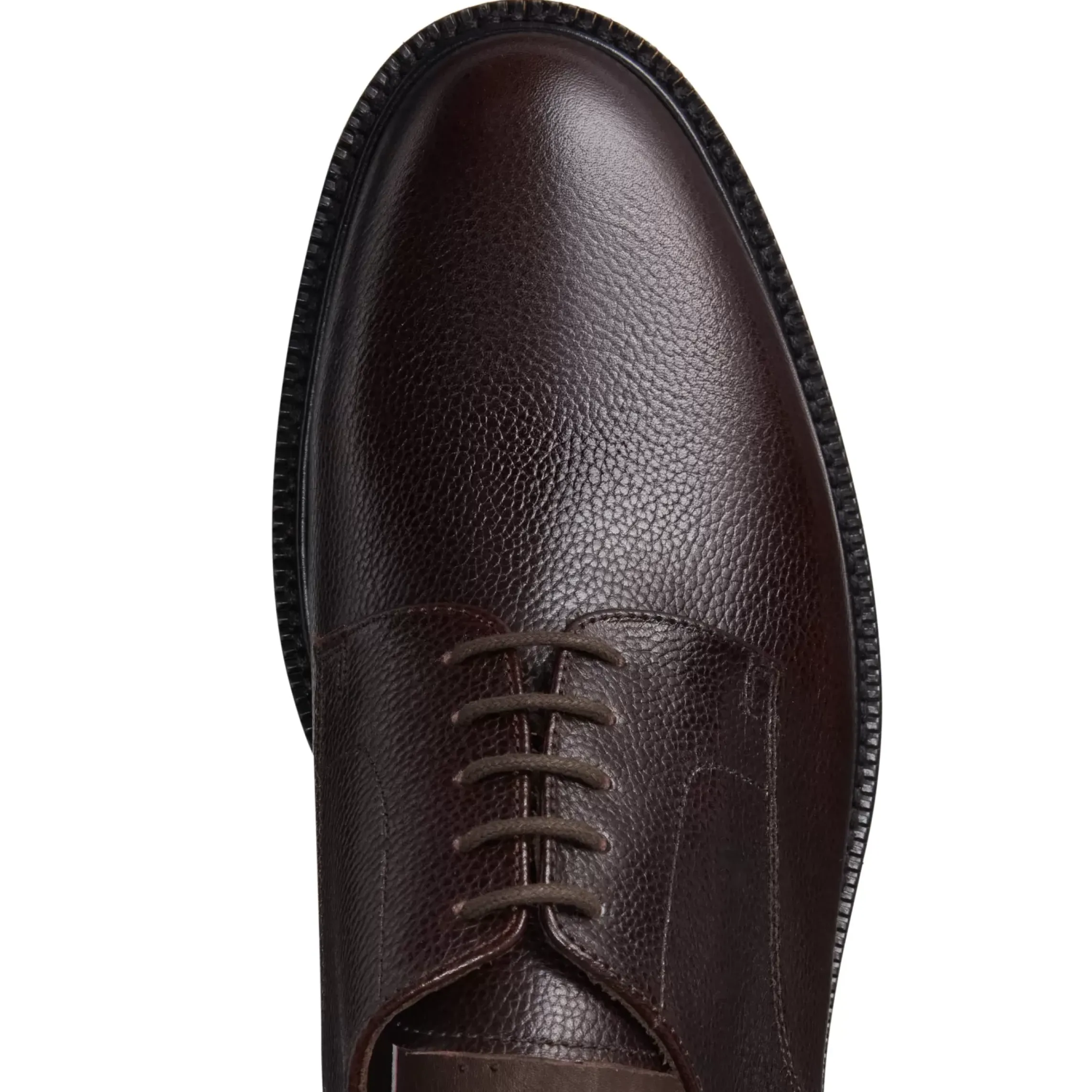 Fratelli Rossetti Derby in ebony leather|^ Lace-up Shoes