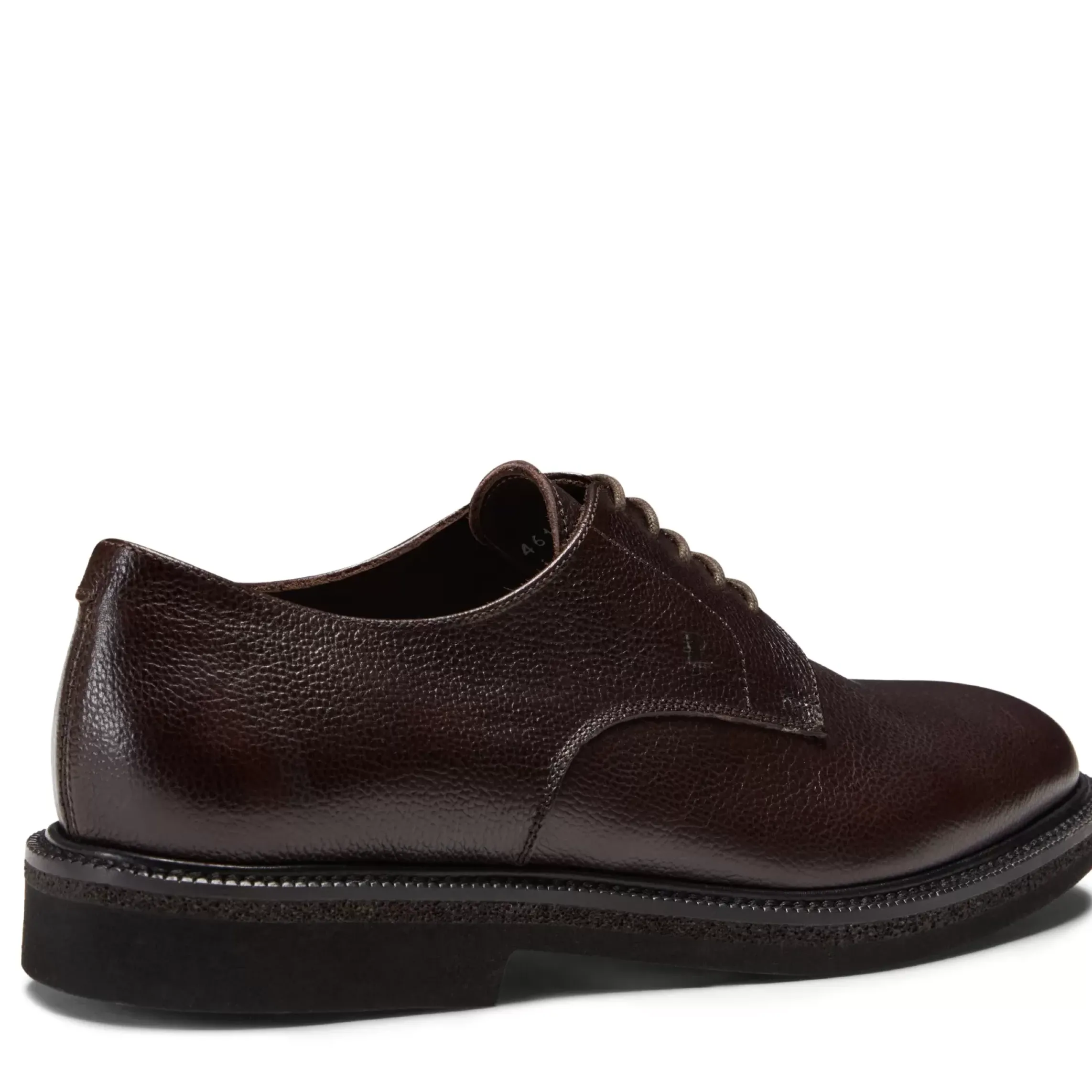 Fratelli Rossetti Derby in ebony leather|^ Lace-up Shoes