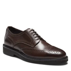 Fratelli Rossetti Derby in ebony leather|^ Lace-up Shoes