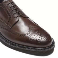 Fratelli Rossetti Derby in ebony leather|^ Lace-up Shoes