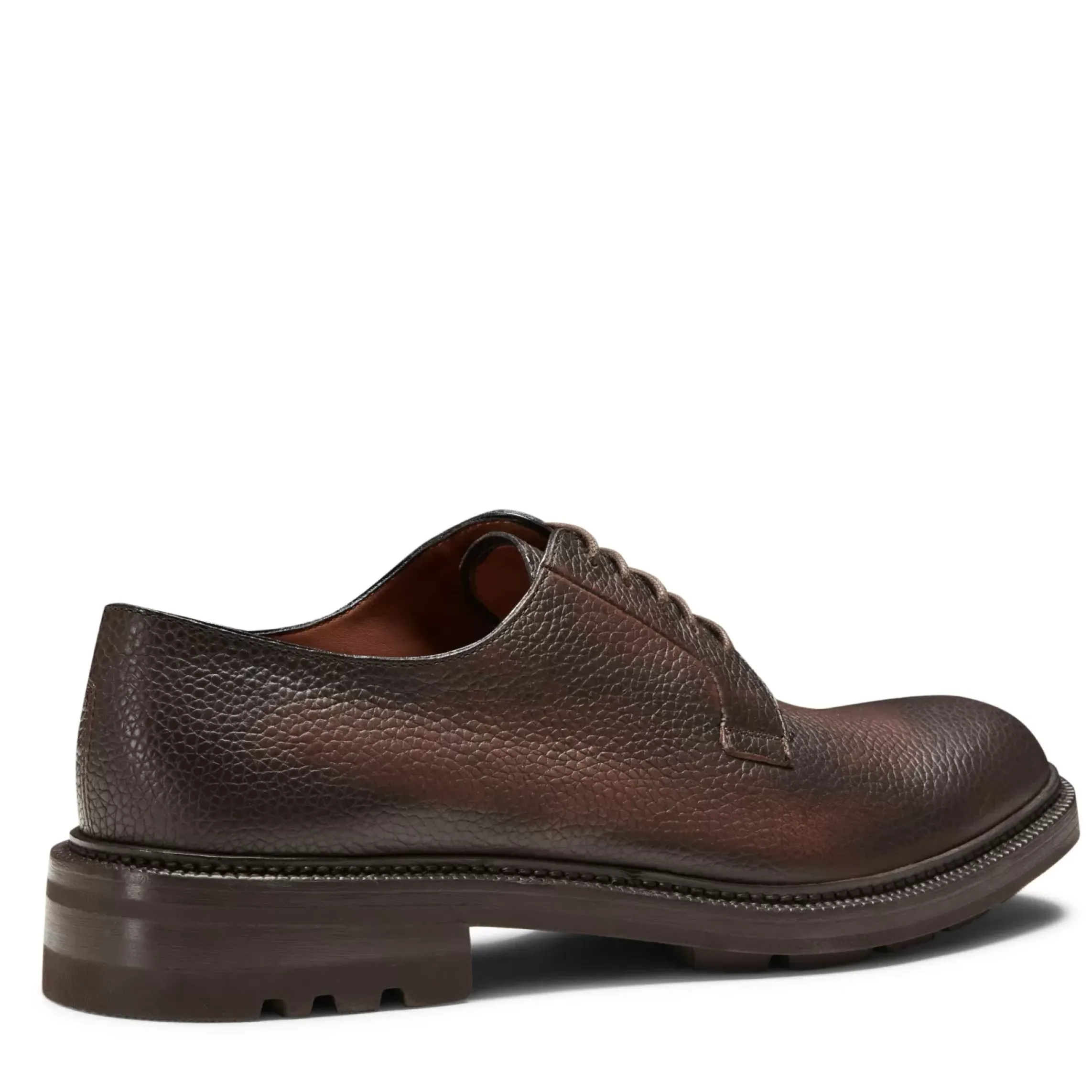 Fratelli Rossetti Derby in mahogany leather|^ Lace-up Shoes