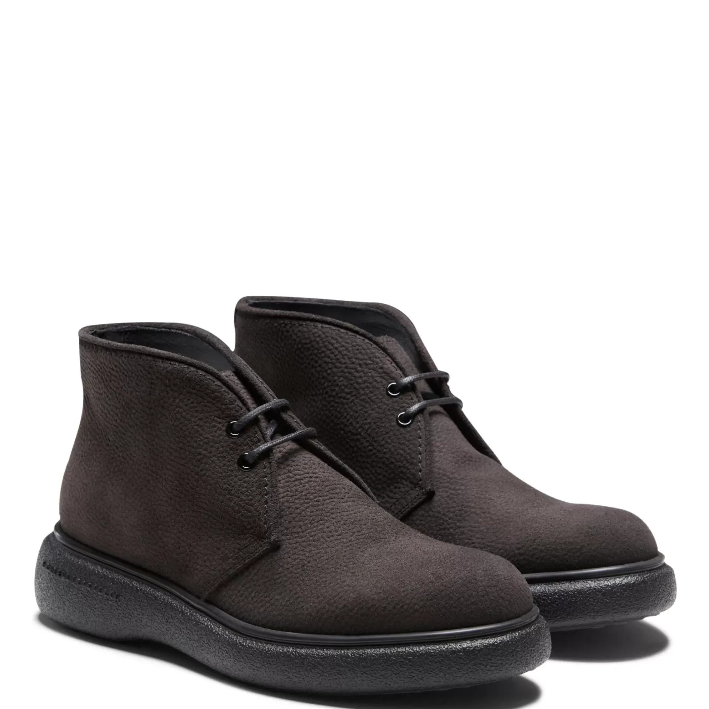 Fratelli Rossetti Desert boot in charcoal grey nubuck|^ Ankle Boots