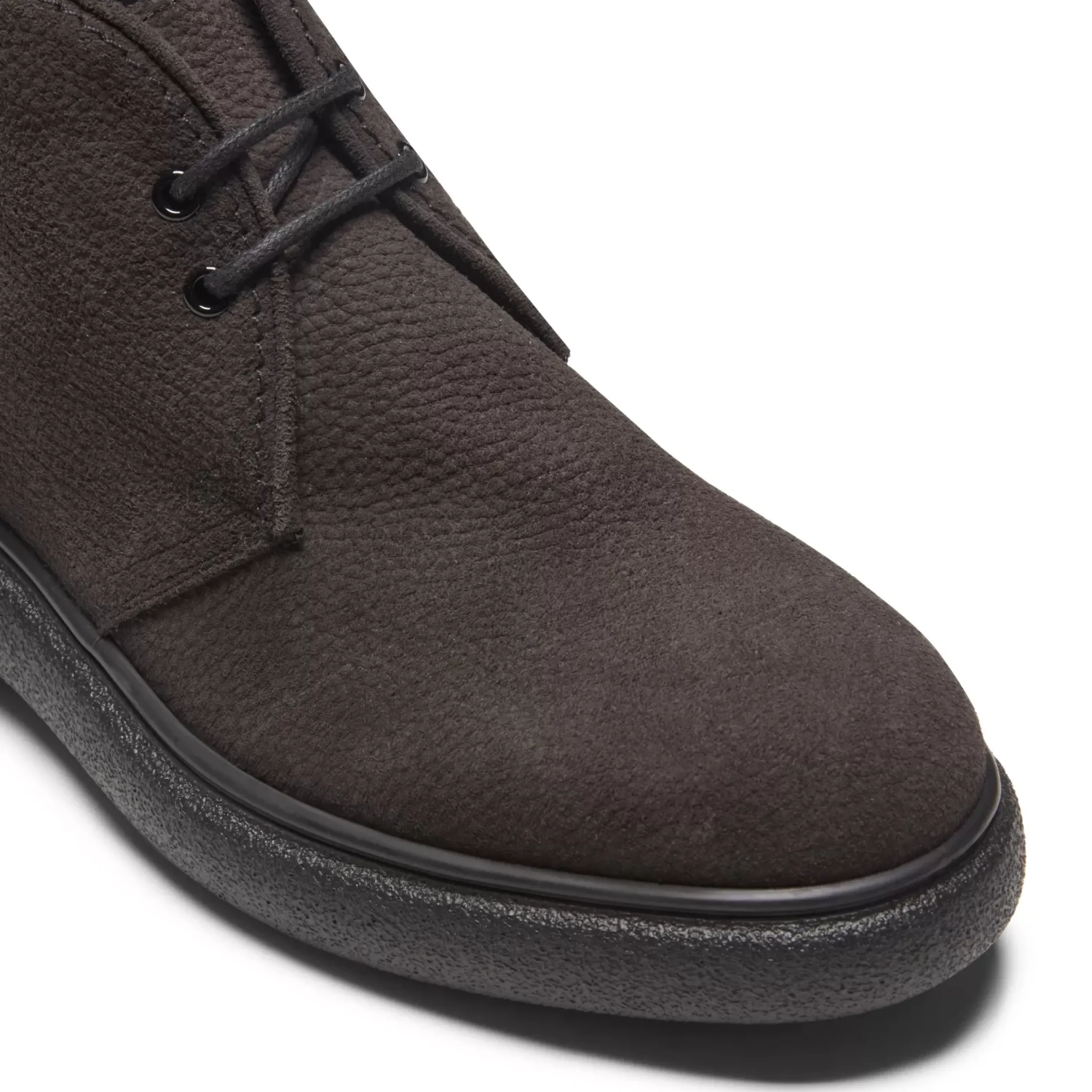 Fratelli Rossetti Desert boot in charcoal grey nubuck|^ Ankle Boots