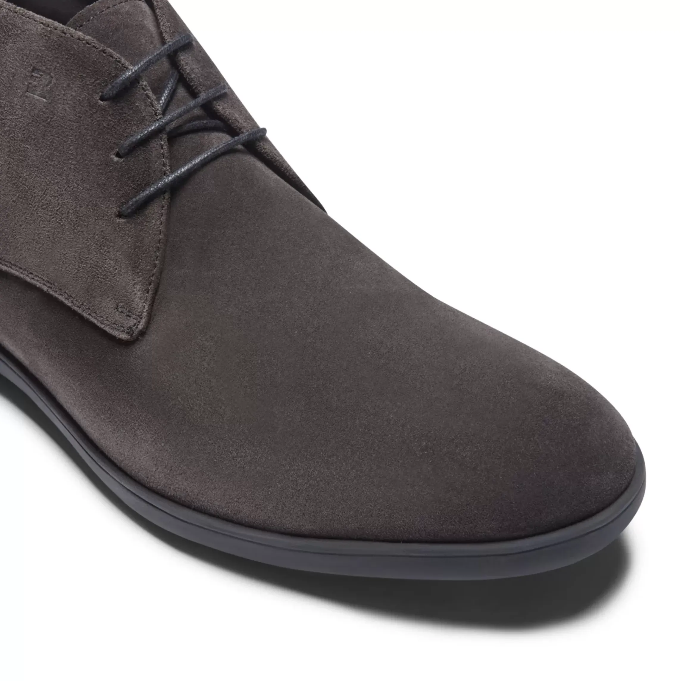 Fratelli Rossetti Desert boot in charcoal grey suede|^ Ankle Boots