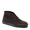 Fratelli Rossetti Desert boot in cocoa brown suede|^ Ankle Boots
