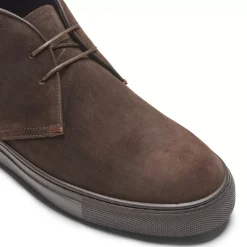 Fratelli Rossetti Desert boot in cocoa brown suede|^ Ankle Boots
