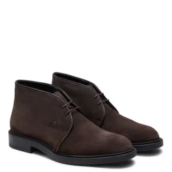Fratelli Rossetti Desert boot in cocoa brown suede|^ Ankle Boots