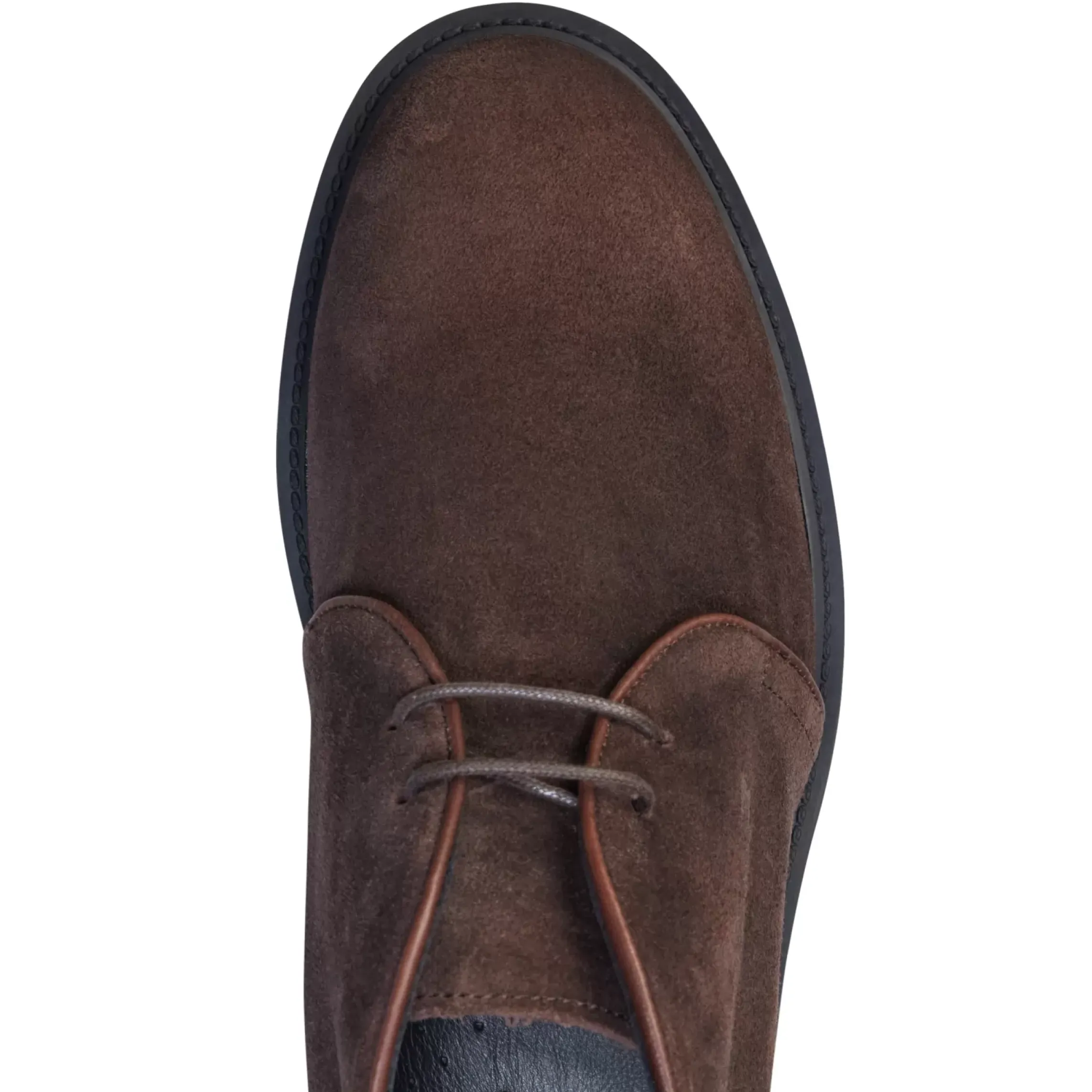 Fratelli Rossetti Desert boot in cocoa brown suede|^ Ankle Boots