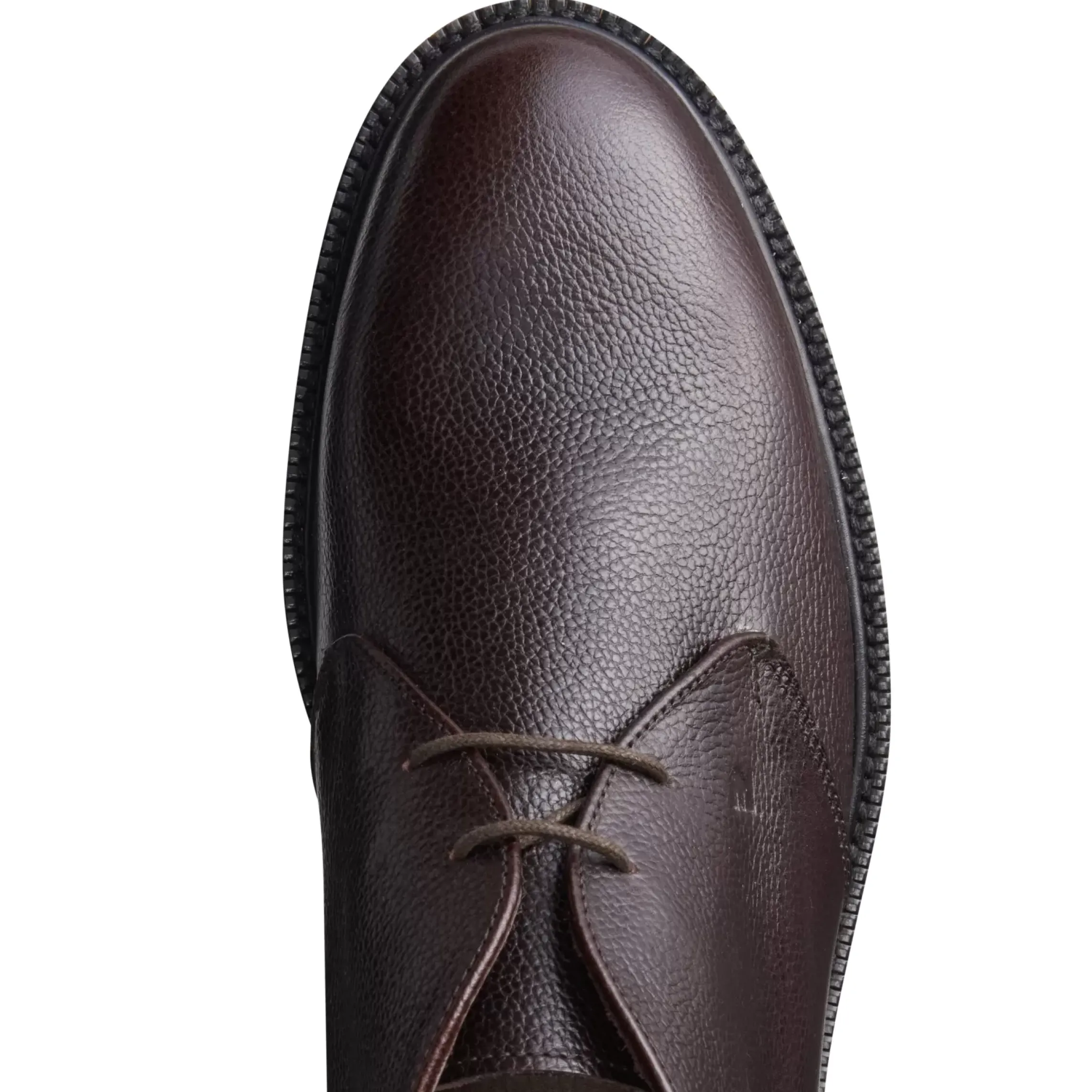 Fratelli Rossetti Desert boot in ebony leather|^ Ankle Boots