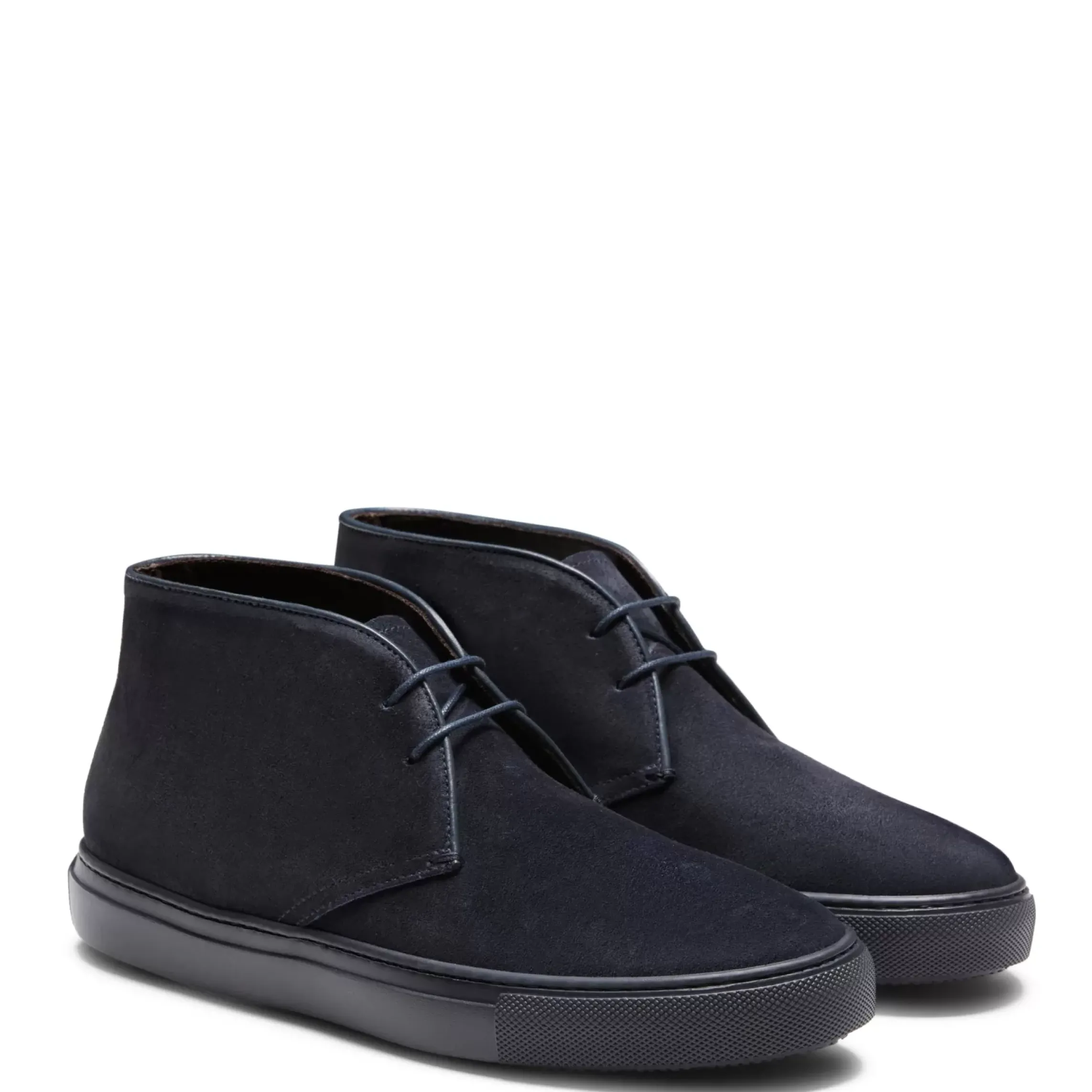 Fratelli Rossetti Desert boot in navy blue suede|^ Ankle Boots