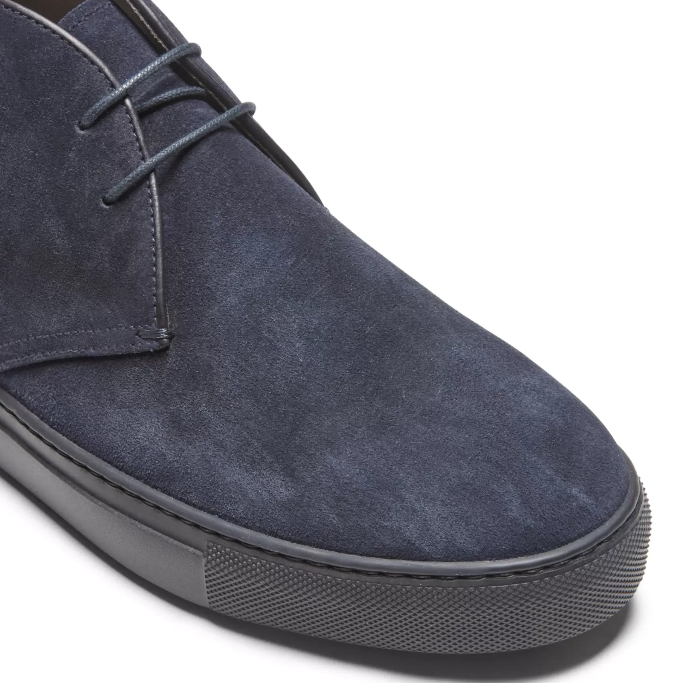 Fratelli Rossetti Desert boot in navy blue suede|^ Ankle Boots