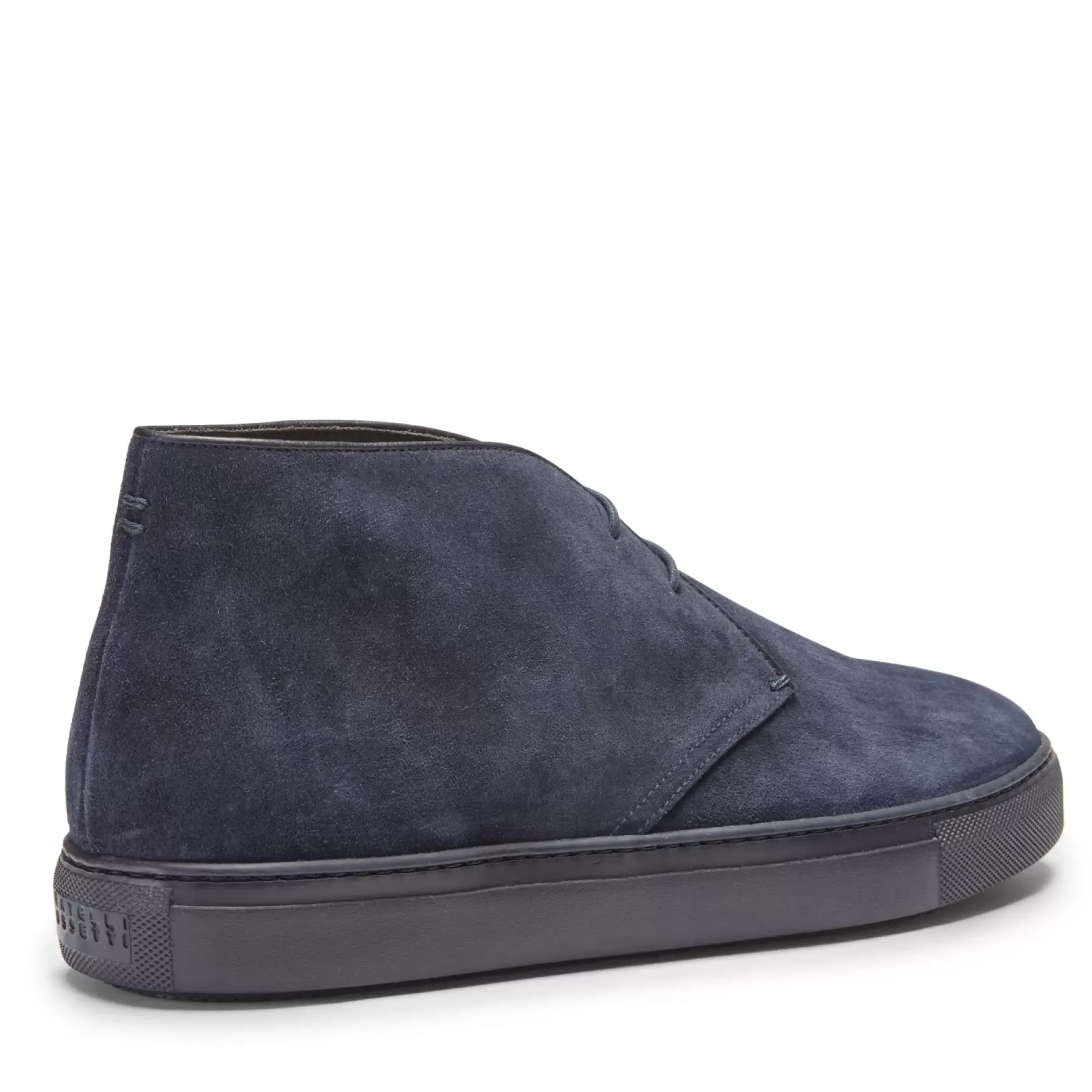 Fratelli Rossetti Desert boot in navy blue suede|^ Ankle Boots