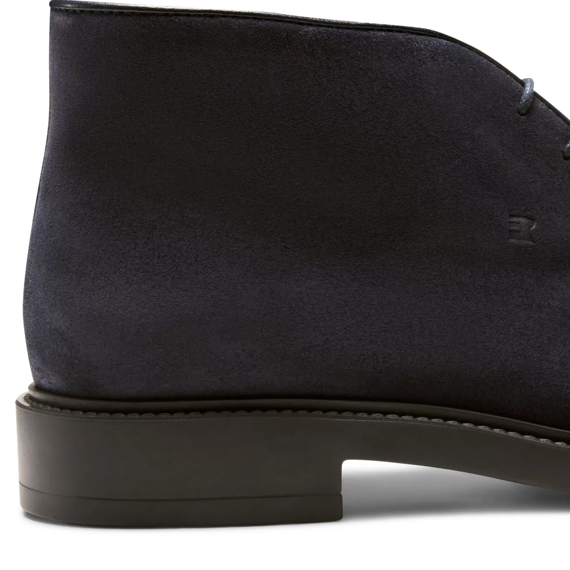 Fratelli Rossetti Desert boot in navy blue suede|^ Ankle Boots
