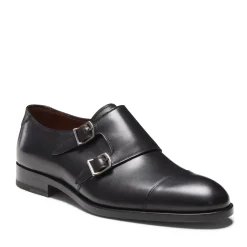 Fratelli Rossetti Double-buckle Derby shoe in leather|^ Lace-up Shoes