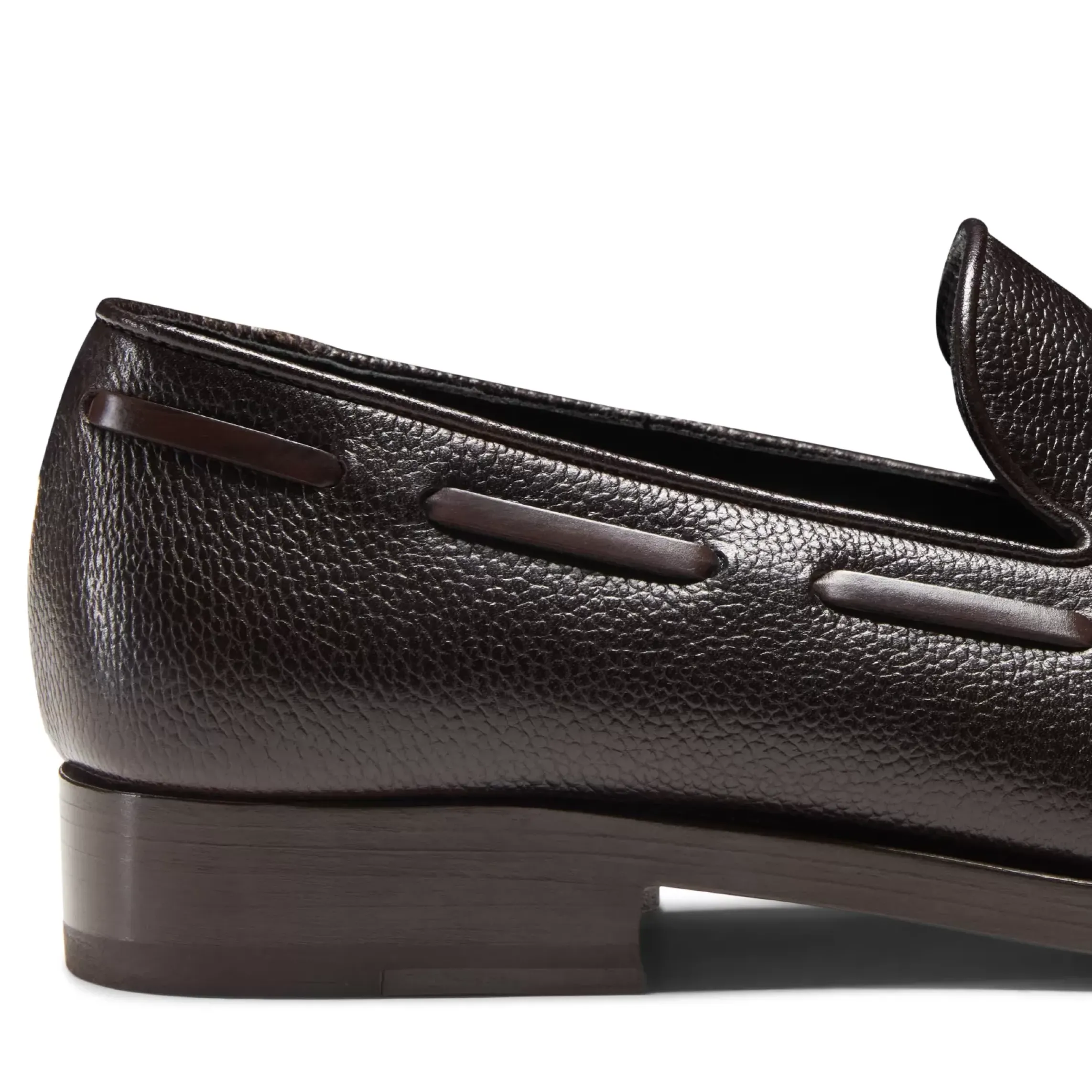 Fratelli Rossetti Ebony leather Brera loafer|^ Loafers