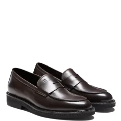 Fratelli Rossetti Ebony leather loafer|^ Loafers