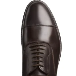 Fratelli Rossetti Ebony leather Oxford shoe|^ Lace-up Shoes