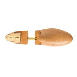 Fratelli Rossetti Formelle in legno con placca logata di colore oro.-^ Shoe Care
