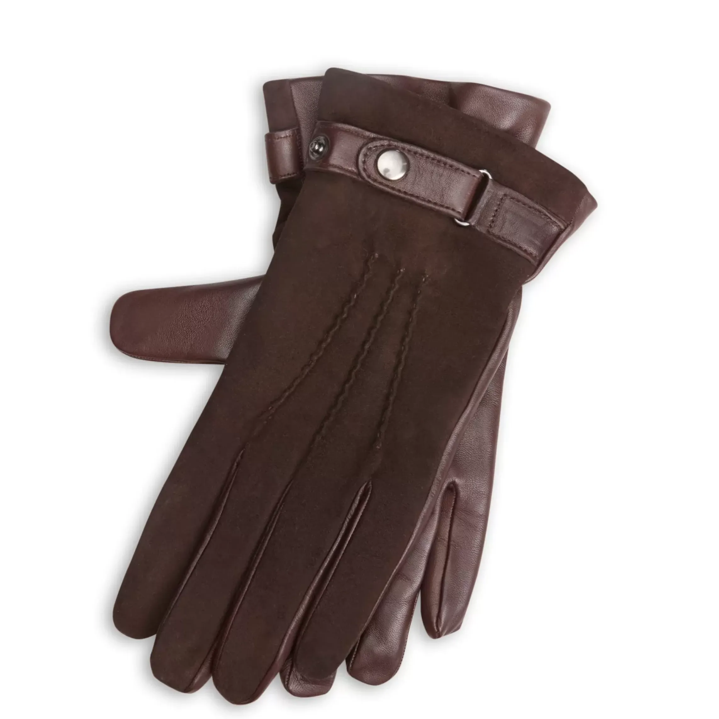 Fratelli Rossetti Guanto uomo in pelle e suede colore -^ Guanti