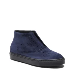 Fratelli Rossetti Hobo Sport desert boot in navy blue-coloured suede|^ Sneakers