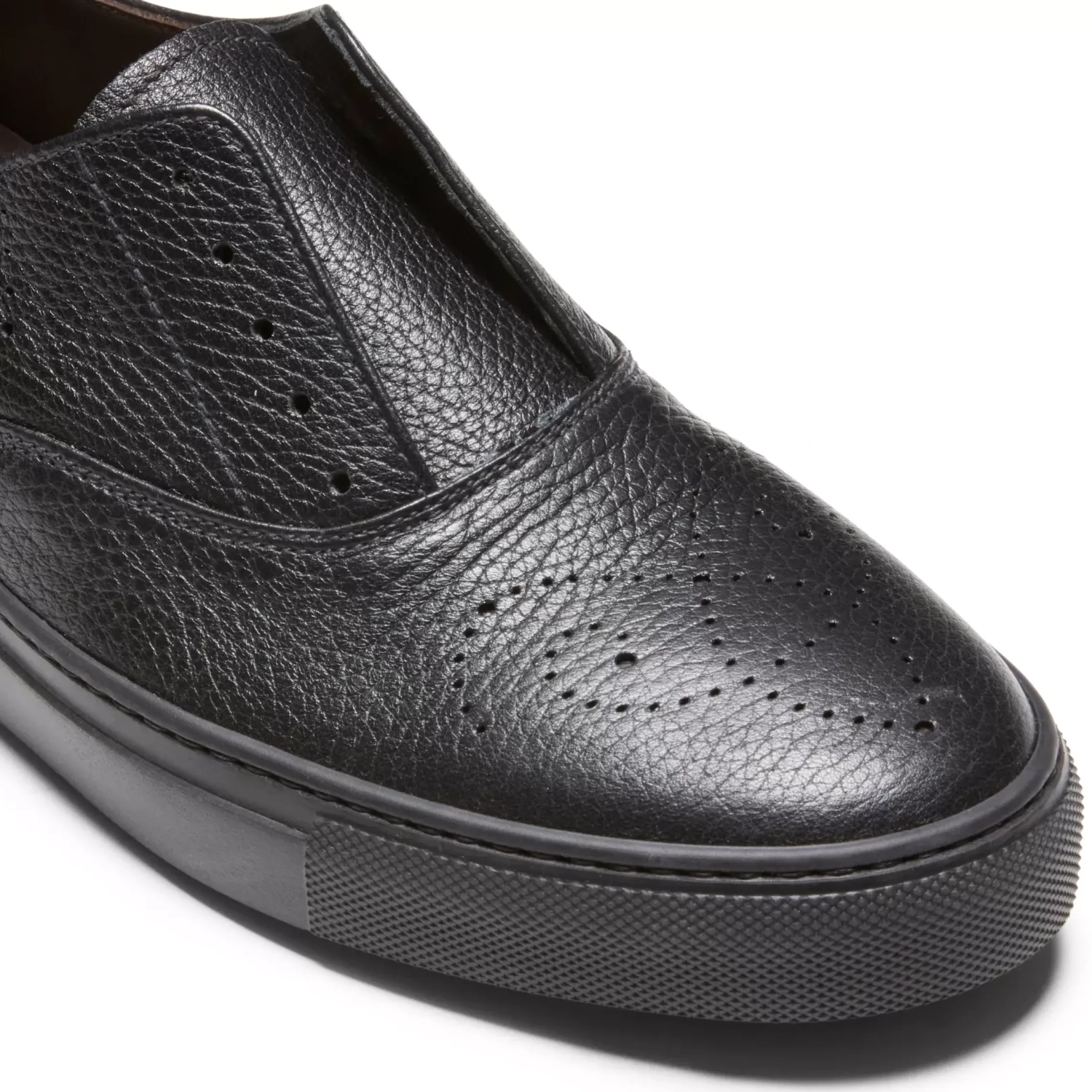 Fratelli Rossetti Hobo Sport sneaker in black leather|^ Sneakers