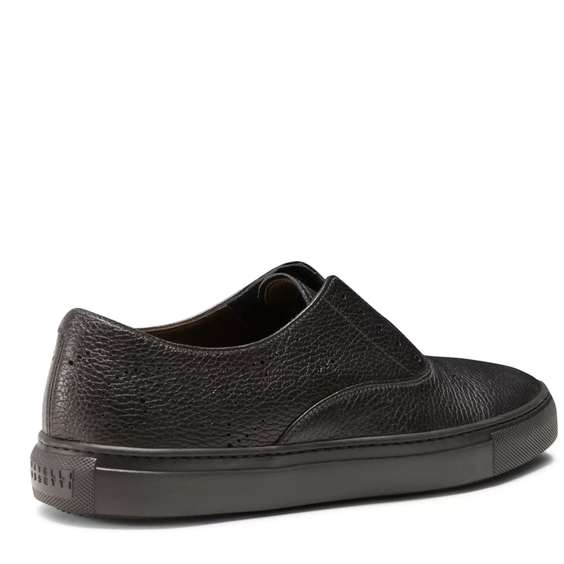 Fratelli Rossetti Hobo Sport sneaker in black leather|^ Sneakers