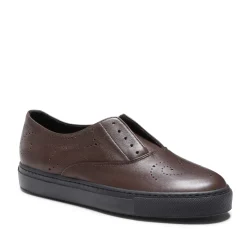 Fratelli Rossetti Hobo Sport sneaker in brown leather|^ Sneakers