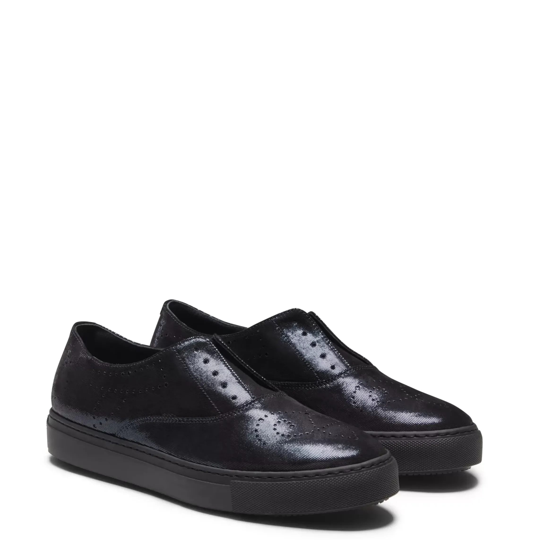 Fratelli Rossetti Hobo Sport sneaker in navy leather|^ Sneakers