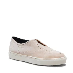 Fratelli Rossetti Hobo Sport sneaker in sand-coloured suede|^ Sneakers