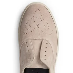 Fratelli Rossetti Hobo Sport sneaker in sand-coloured suede|^ Sneakers