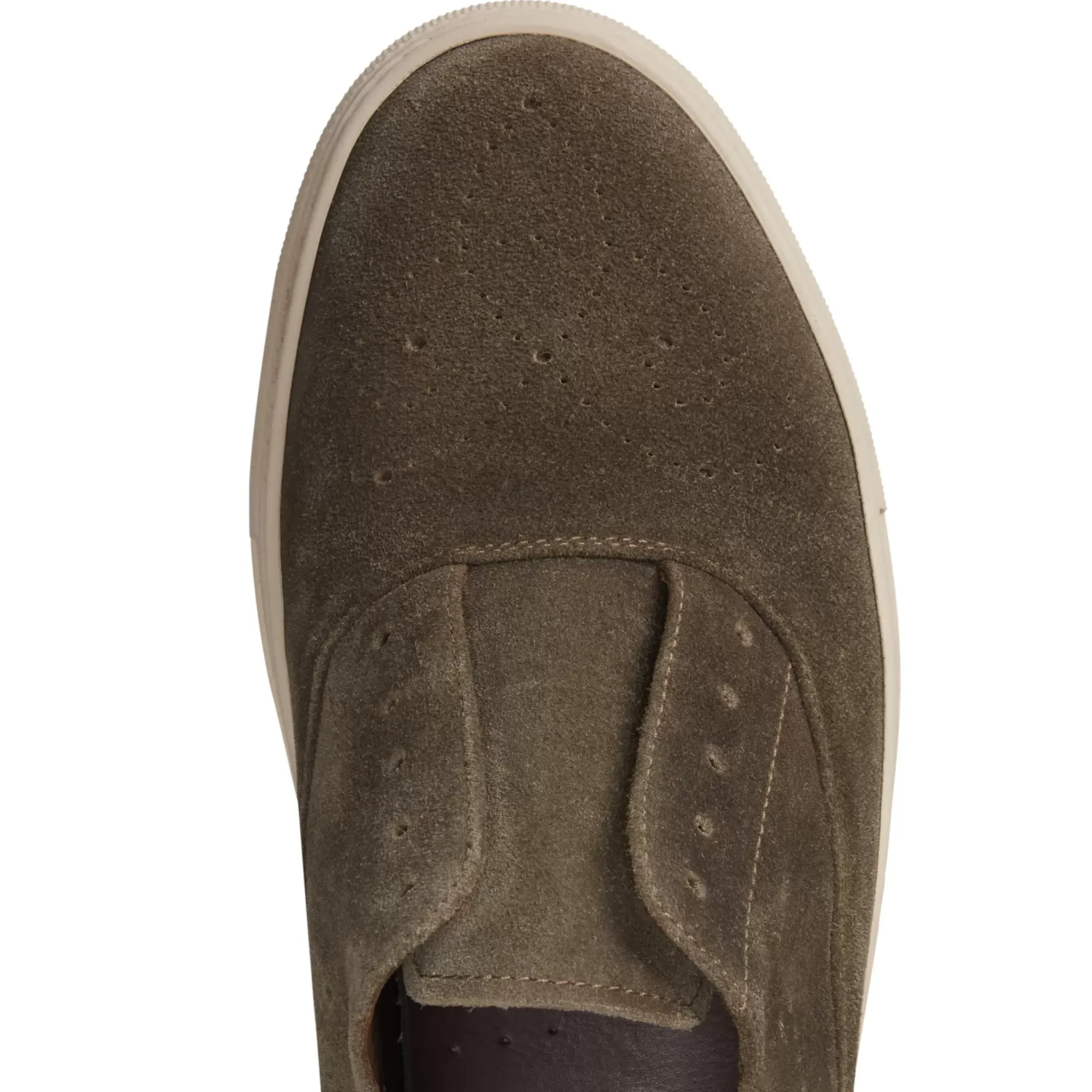 Fratelli Rossetti Hobo Sport sneaker in seaweed-coloured suede|^ Sneakers