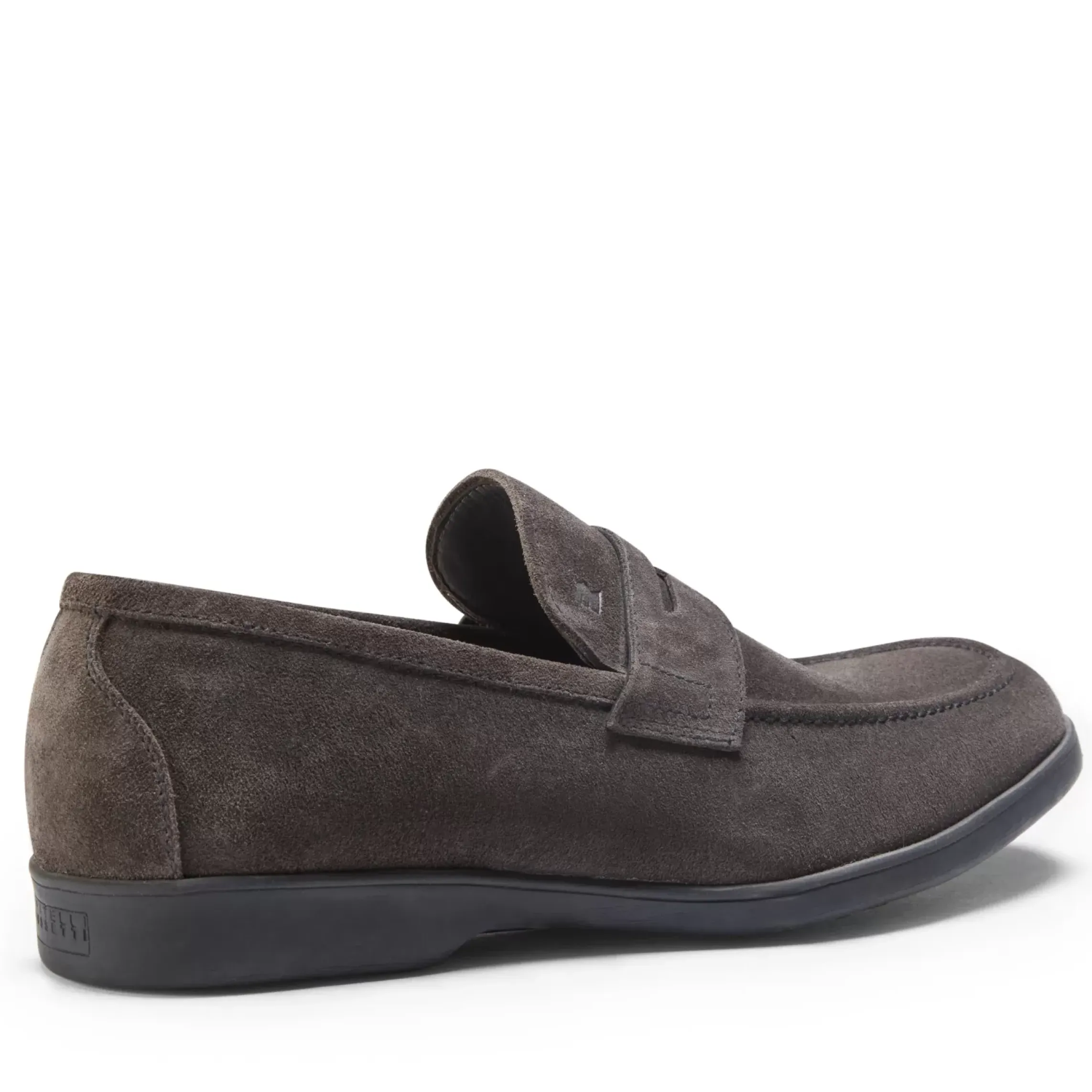Fratelli Rossetti Loafer in charcoal suede|^ Loafers