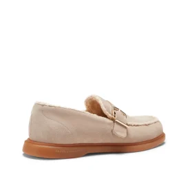 Fratelli Rossetti Loafer in sand-coloured suede|^ Slip On