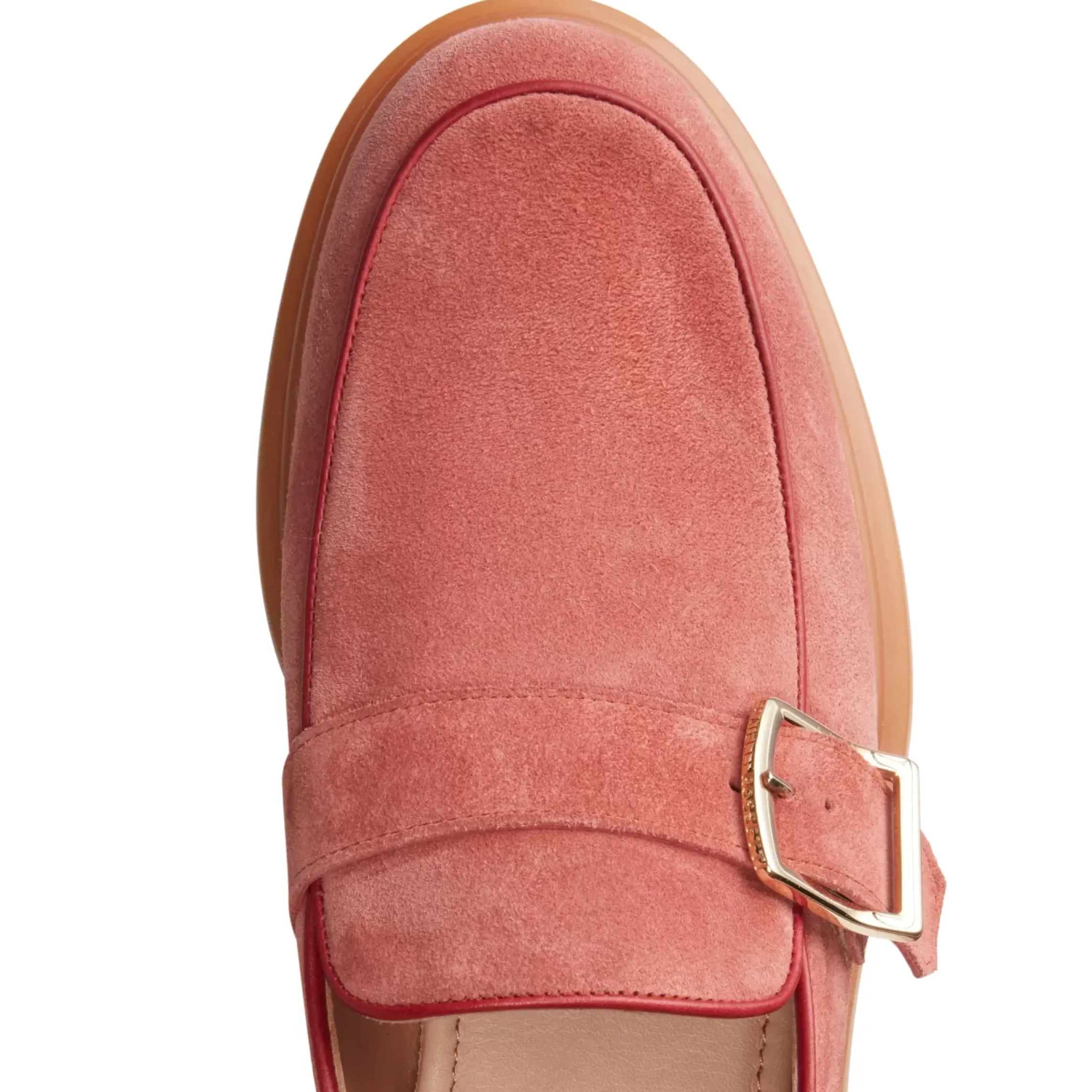 Fratelli Rossetti Lychee-coloured suede loafer|^ Slip On