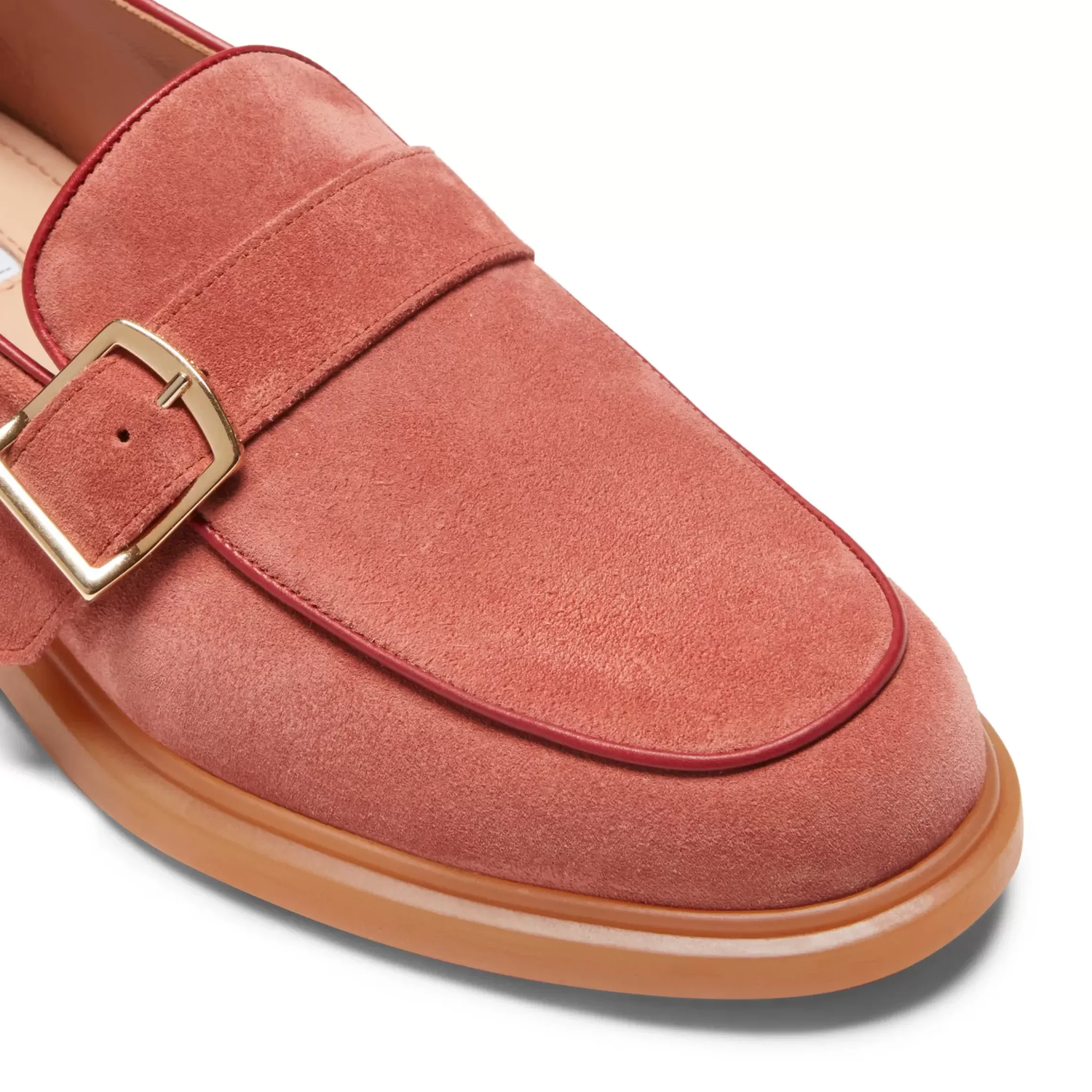 Fratelli Rossetti Lychee-coloured suede loafer|^ Slip On