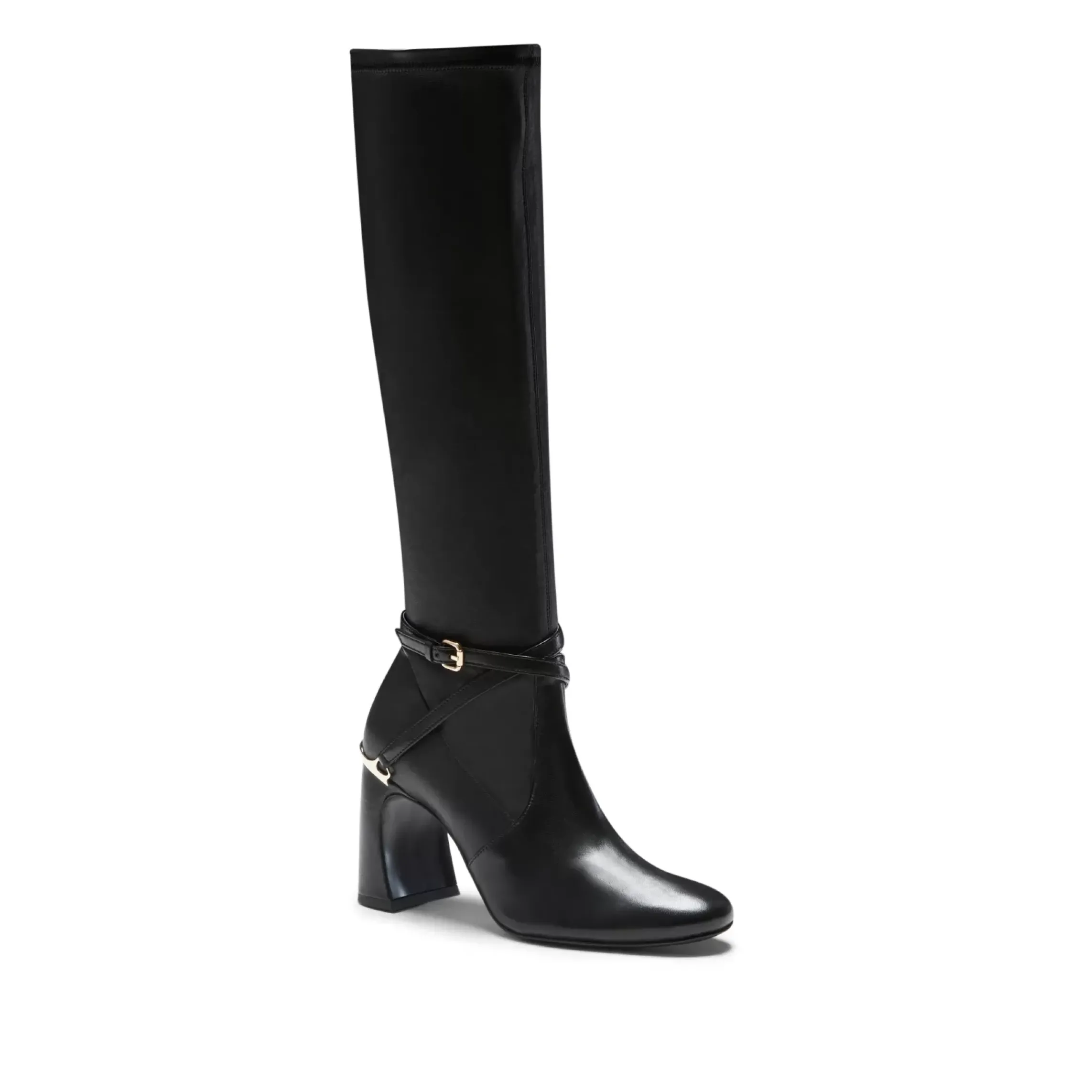 Fratelli Rossetti Magenta boot in black leather|^ Boots