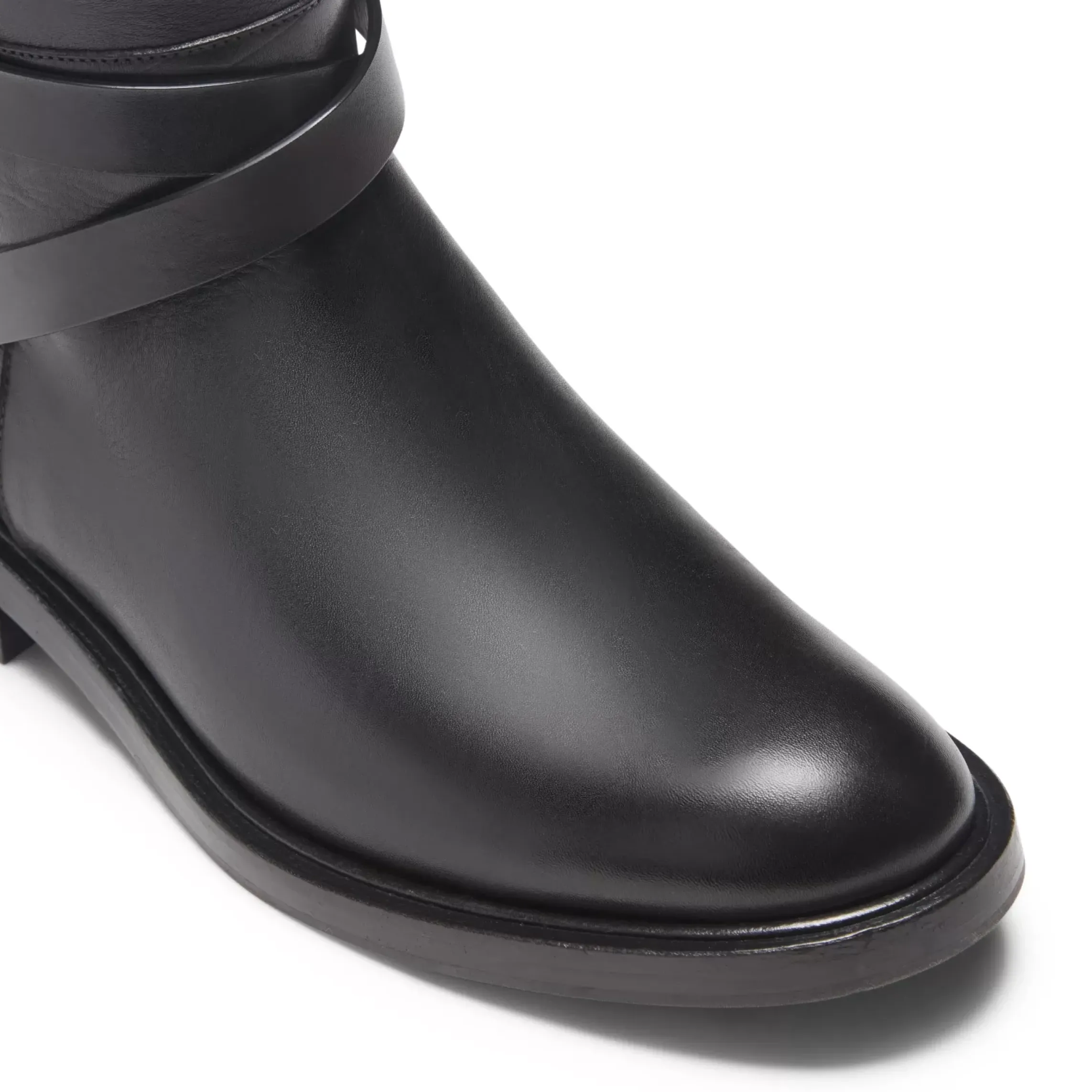 Fratelli Rossetti Magenta boot in black leather|^ Boots