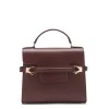 Fratelli Rossetti Magenta Tote bag in pelle colore granata-^ Bags