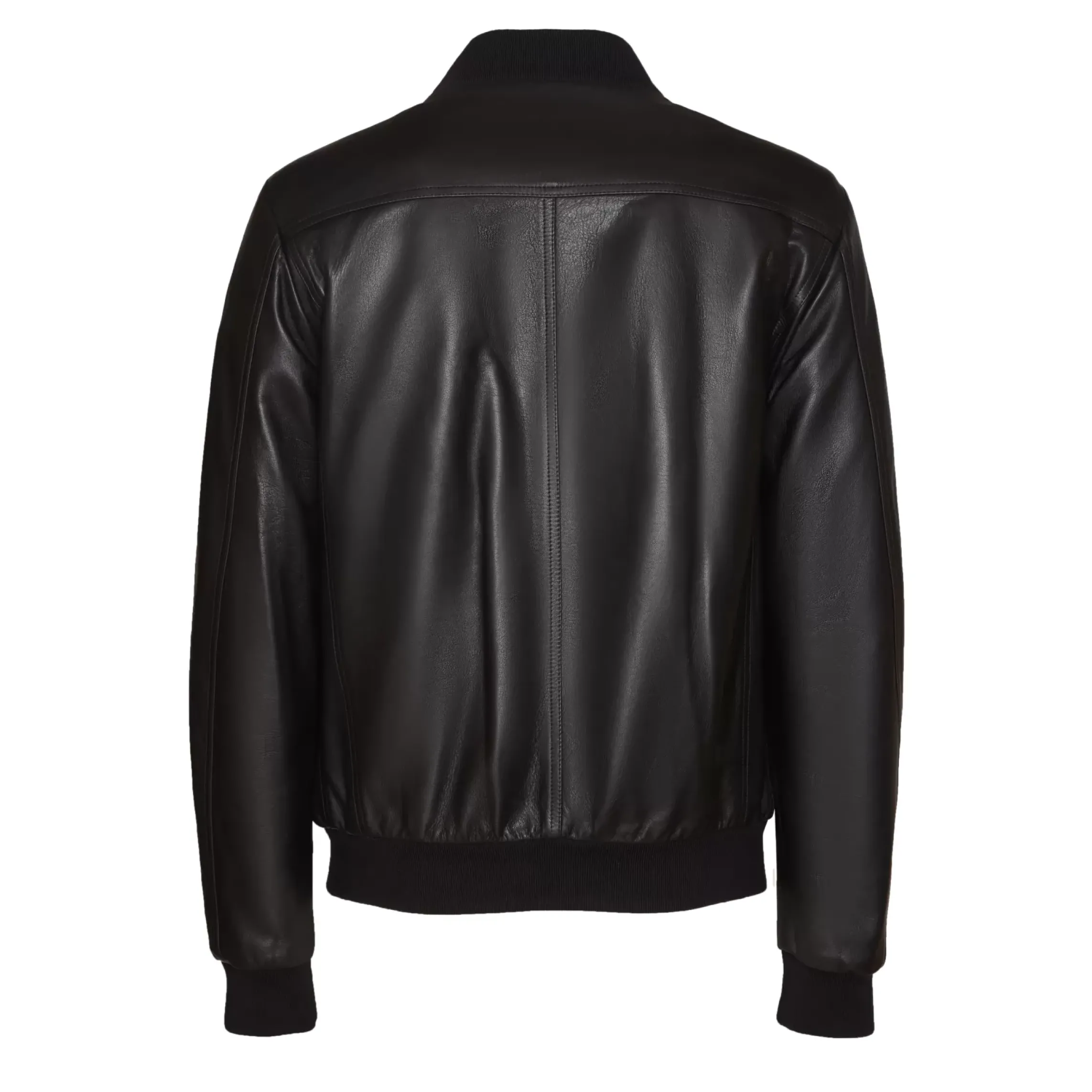 Fratelli Rossetti Men’s black nappa leather jacket|^ Outerwear